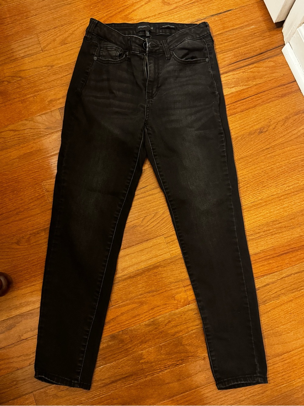 Kendall & Kylie High-Rise Black Skinny Jeans